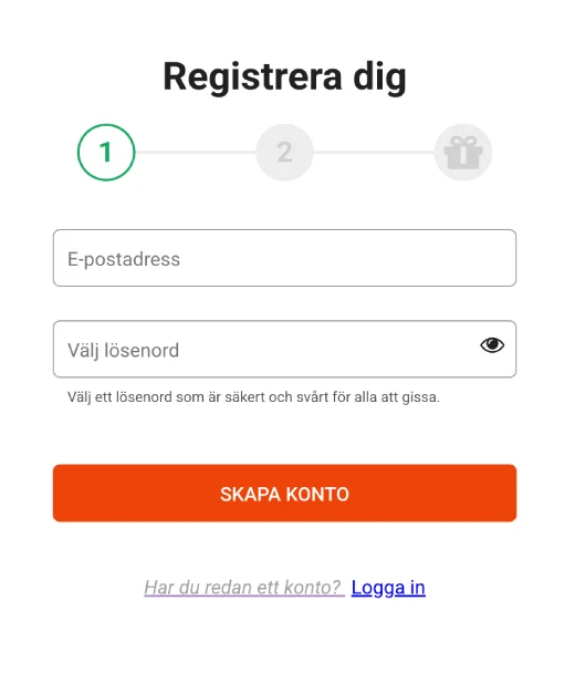 SĂ„ registrerar du dig hos LeoVegas
